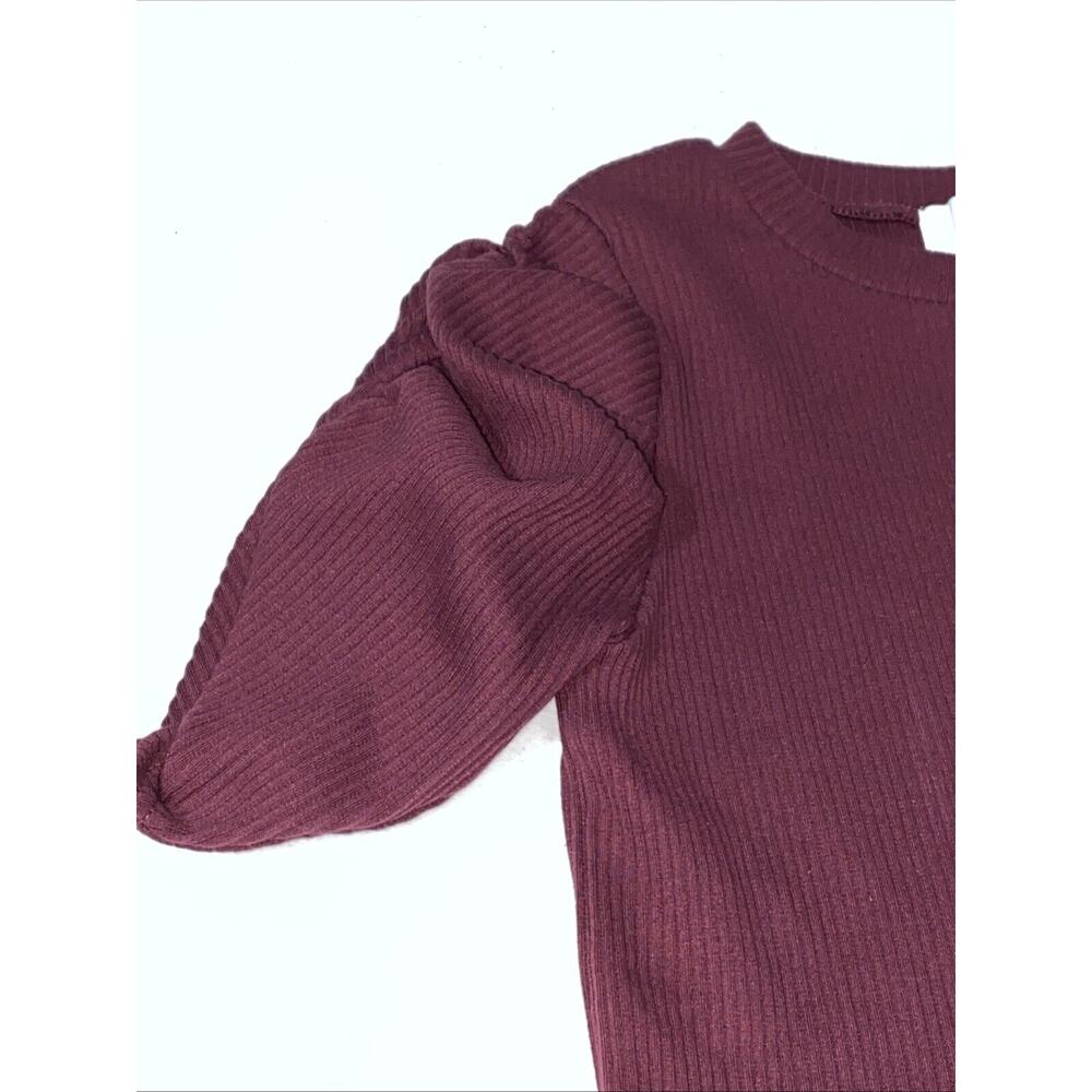 Azul by Moussy Women’s Knit Sweater Lot Of 3 Puffy Shoulder Short Sleeve NEW Med - Picture 12 of 16